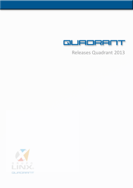 Releases Quadrant 2013