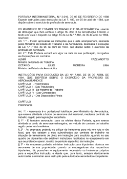 Portaria Interministerial 3.016 / 1988.