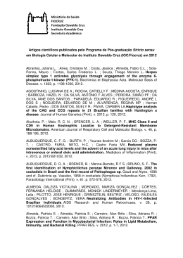 2012 - Biologia Celular e Molecular - IOC