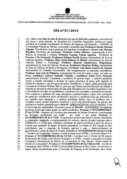 Reuni&atilde;o de 27/02/2014