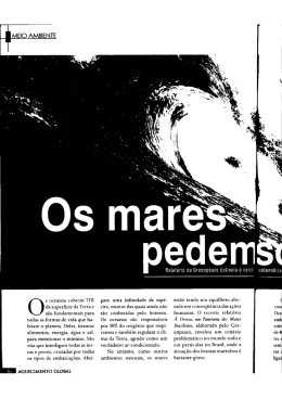 s oceanos cobrem 71% da superf&iacute;cie da Terra e