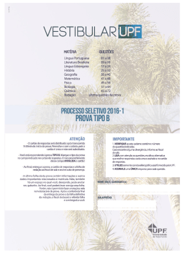 Prova tipo B – p. 1