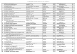 Lista de Registos de Campos de F&eacute;rias atribu&iacute;dos na Dire&ccedil;&atilde;o