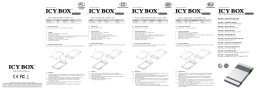 ICY BOX – User`s Manual IB-252 External enclosure for