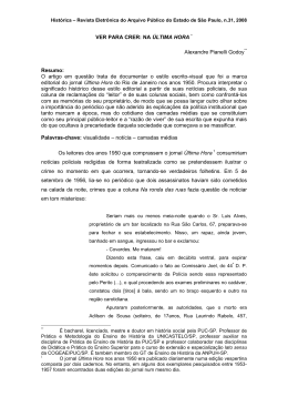VER PARA CRER: NA ÚLTIMA HORA