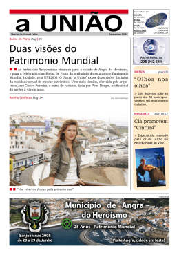 Duas vis&otilde;es do Patrim&oacute;nio Mundial