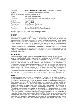 seguro desemprego. aus&ecirc;ncia de concess&atilde;o das guias pela