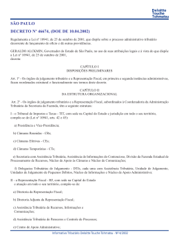 Decreto n&ordm; 46.674 - Deloitte Touche Tohmatsu