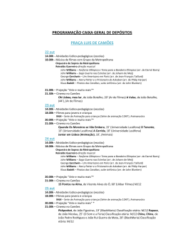 programa&ccedil;&atilde;o caixa geral de dep&oacute;sitos pra&ccedil;a luis de cam&otilde;es
