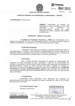 Proposta nº 016/2013