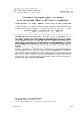 165-171 Sebben LAJP 1386 - Latin American Journal of Pharmacy