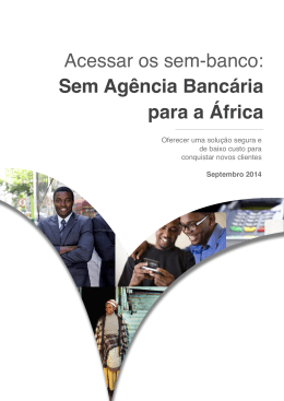 Acessar os sem-banco: Sem Agência Bancária para a África