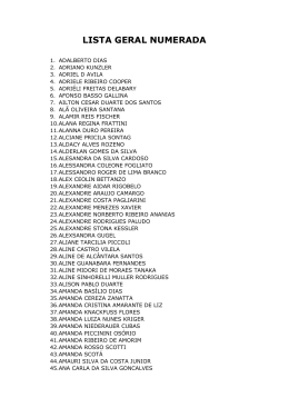 LISTA GERAL NUMERADA - Humanas Empreendimentos