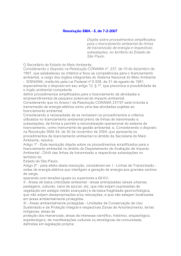 Resolu&ccedil;&atilde;o SMA 5/07