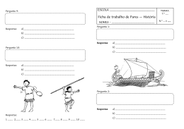 Ficha de trabalho de Pares &mdash; Hist&oacute;ria