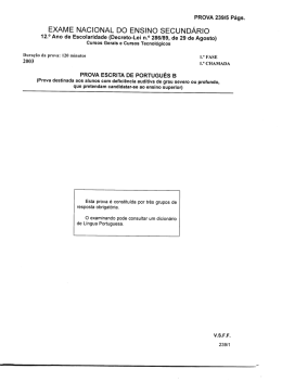 EXAME NACIONAL DO ENSINO SECUND&Aacute;RIO