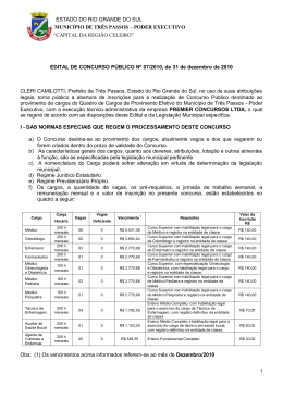 Abertura Edital abertura sa&uacute;de