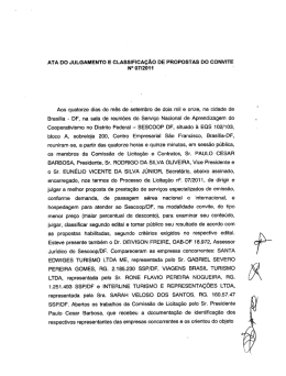 Ata de licitação - dfcooperativo.coop.br