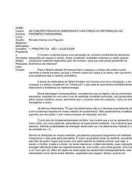 as fun&ccedil;&otilde;es ps&iacute;quicas inibidoras e a natureza da informa&ccedil;&atilde;o no