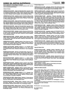 di&aacute;rio da justi&ccedil;a eletr&ocirc;nico - Tribunal de Justi&ccedil;a do Estado do Acre