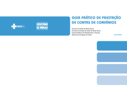 GUIA PR&Aacute;TICO DE PRESTA&Ccedil;&atilde;O DE CONTAS DE - cosecs