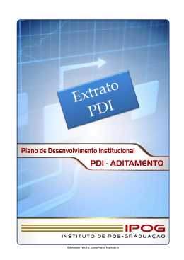 Apenas PDI - 2009/2013 - Extrato