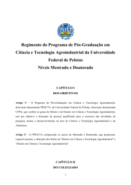 24-05-2010 REGIMENTO PPGCTA APROVADO