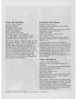 Fonte da Saudade - Revista Filme Cultura