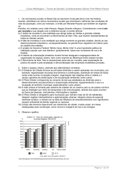 Senado Federal Quest&otilde;es Complementares