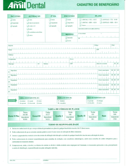 proposta amil dental