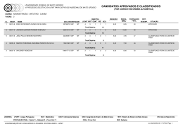 93 - Resultado Final - Aprovados e Classificados com Notas