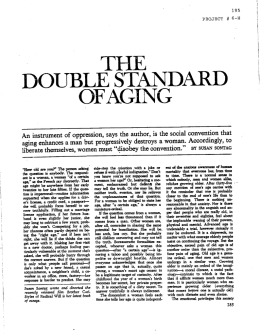 7-H The Double Standard of Aging