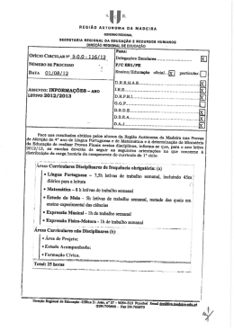 Of.Circular n&ordm; 5.0.0 &ndash; 116/12, de 1/8