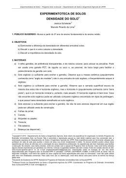 experimentoteca de solos densidade do solo1