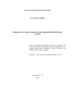 PRODU&Ccedil;&Atilde;O E CARACTERIZA&Ccedil;&Atilde;O DE MICROCOMP&Oacute;SITOS