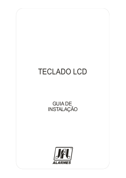 Descrição Funcional Teclado LCD