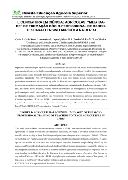 DE FORMA&Ccedil;&Atilde;O S&Oacute;CIO-PROFISSIONAL