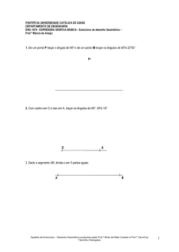 apostila_ exercicios de desenho geométrico
