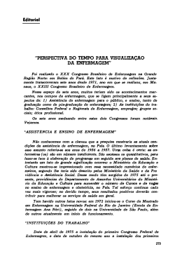 "PERSPECTIVA DO TEMPO PARA VISUALIZA&Ccedil;AO DA