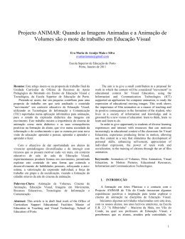 Projecto ANIMAR