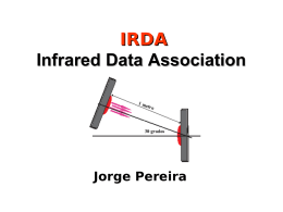 IRDA Infrared Data Association