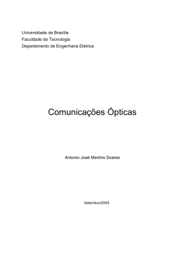 GERENCIAMENTO DE REDES &Oacute;PTICAS
