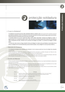 11 - Protec&ccedil;&atilde;o Soldadura
