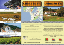Brochura QdR - Exterior - Estalagem Quinta do Rio