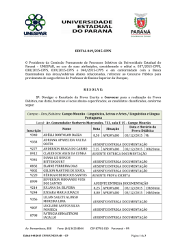 Edital n. 049/2015-CPPS