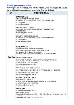 bahia - Pagina de Policia