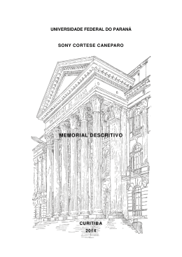 sony cortese caneparo - Universidade Federal do Paran&aacute;