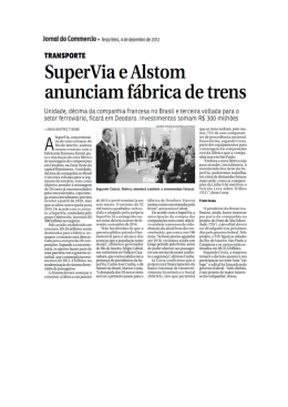 SuperVia e Alstom - antonelliadv.com.br