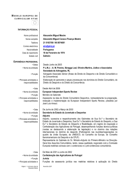 Alexandre Miguel Mestre Alexandre Miguel