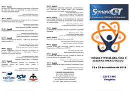 - CEFET-MG Campus VIII